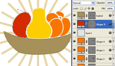 Fruit Basket Logo | Drawing Techniques
