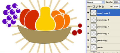 Fruit Basket Logo | Drawing Techniques