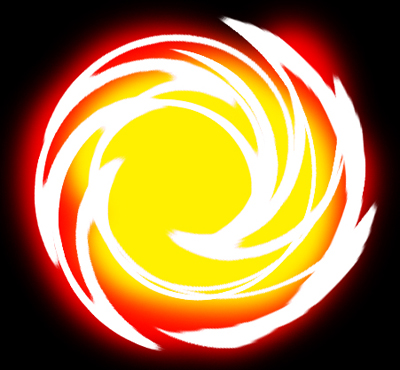 Pixel Fireball