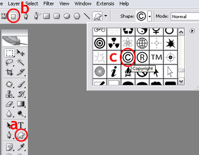 copyright symbol brush photoshop download