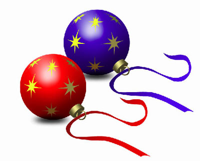 Christmas Balls Design. The final result! Author's URL: Adobetutorialz.com