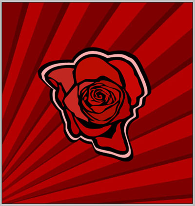 rose design icon