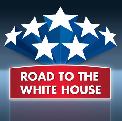 white house drawing. Road to the White House