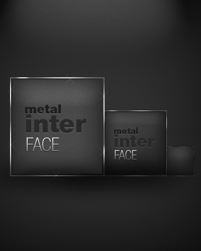 Simple GunMetal Interface Tutorial: Final Result