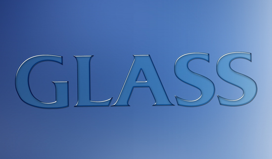 Photoshop Glass Text Effect. Author's URL: Olson