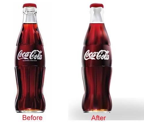 Coke Bottle Outline