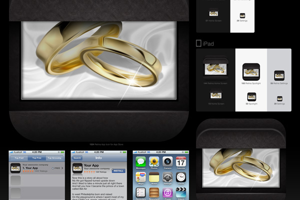 Learn How To Create a 3D Jewelry IOS Icon