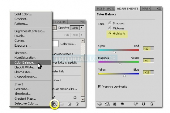 Color Balance Adjustment in order to get color matching