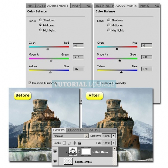 Color Balance Adjustment