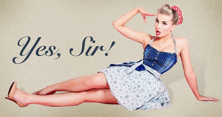 1950's Pin Up Poster in Photoshop 19