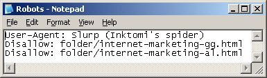Robots.txt