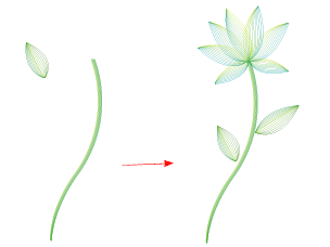 Stylish Vector Flower | Adobe Illustrator