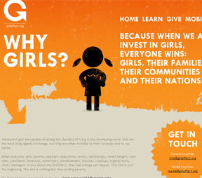 Girleffect.org (click for more details)