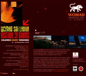 Womad Singapore (click for more details)