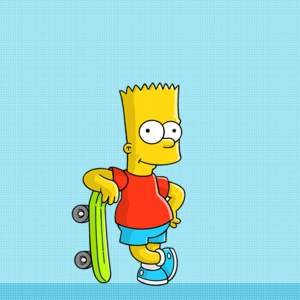 Drawing bart simpson | Flash Tutorials