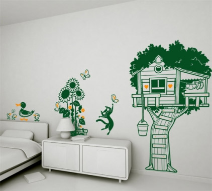 Roundup of Stunning Wall Stickers for Your Inspiration | Inspiration